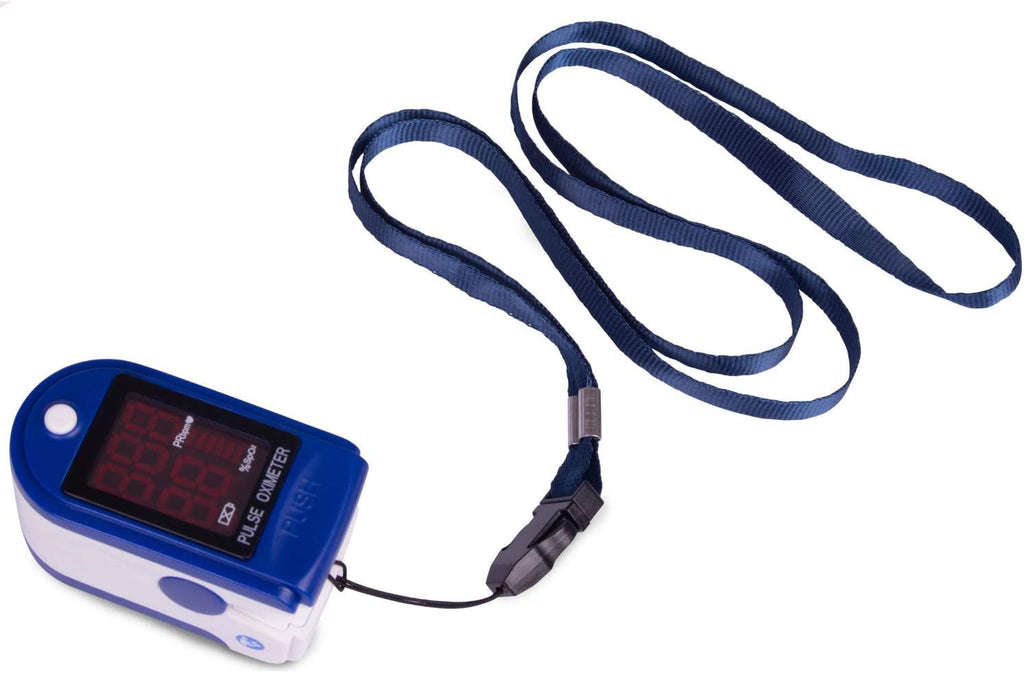 Roscoe Medical Fingertip Pulse Oximeter Oxygen Saturation Monitor for Kids & Adults

