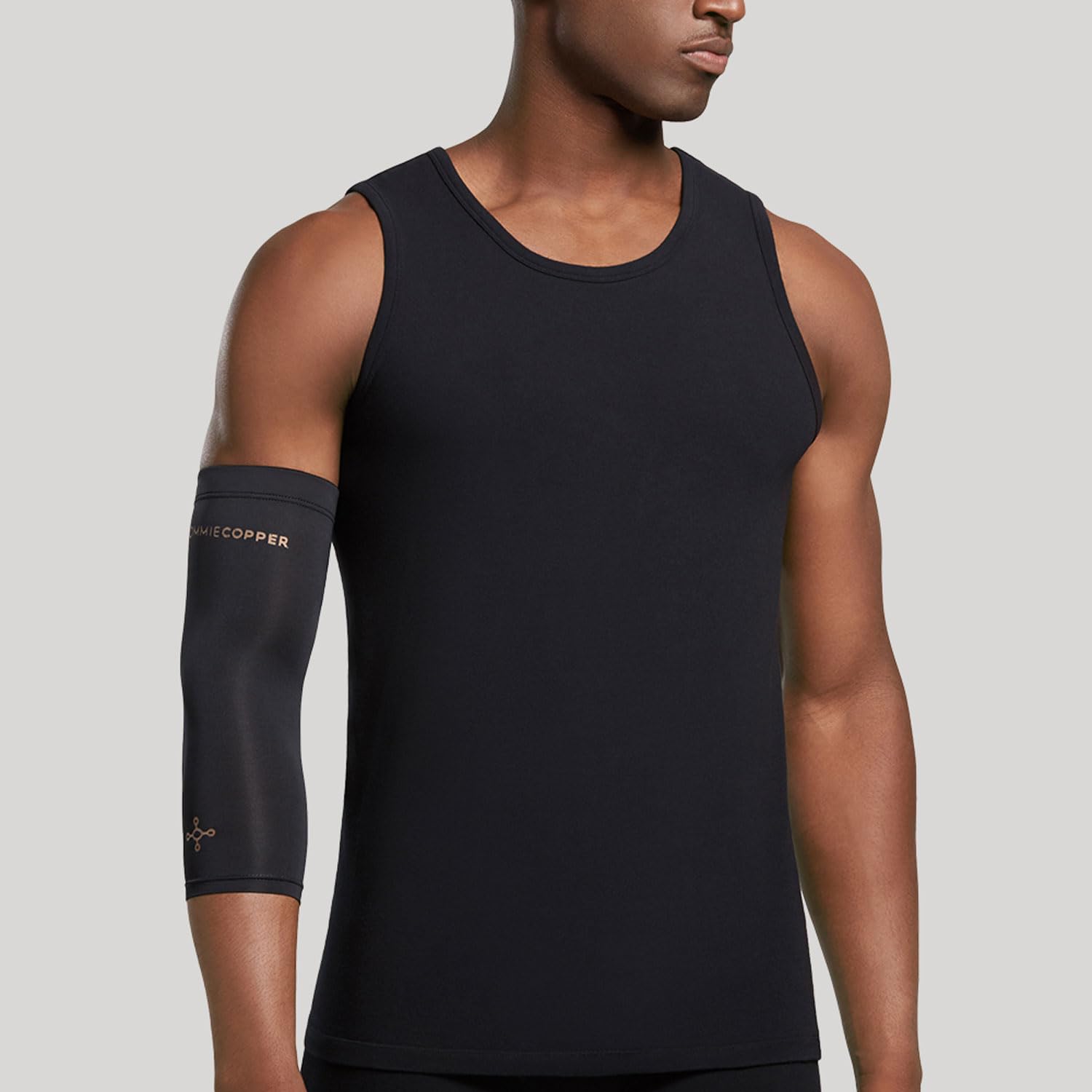 Tommie Copper Elbow Compression Sleeve for Tennis Golfer's Elbow Adjustable Breathable

