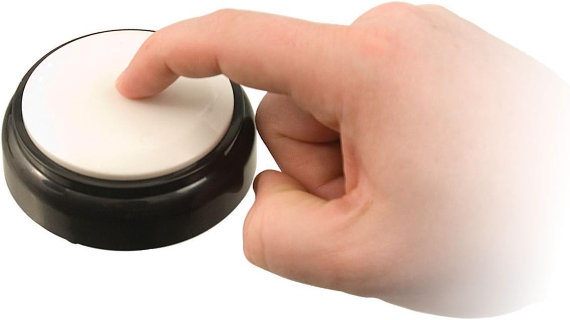 Talking Alarm Clock with Large Button, Time and Date Announcements

