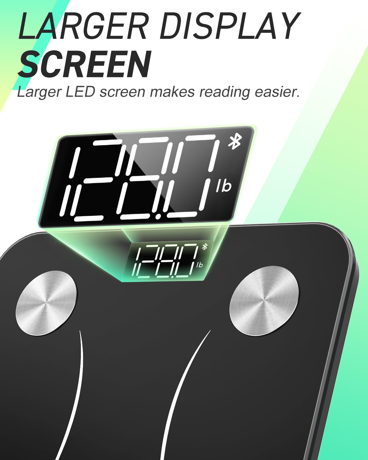 INSMART Body Fat Scale Digital Bathroom Weight Scale with Bioelectrical Impedance

