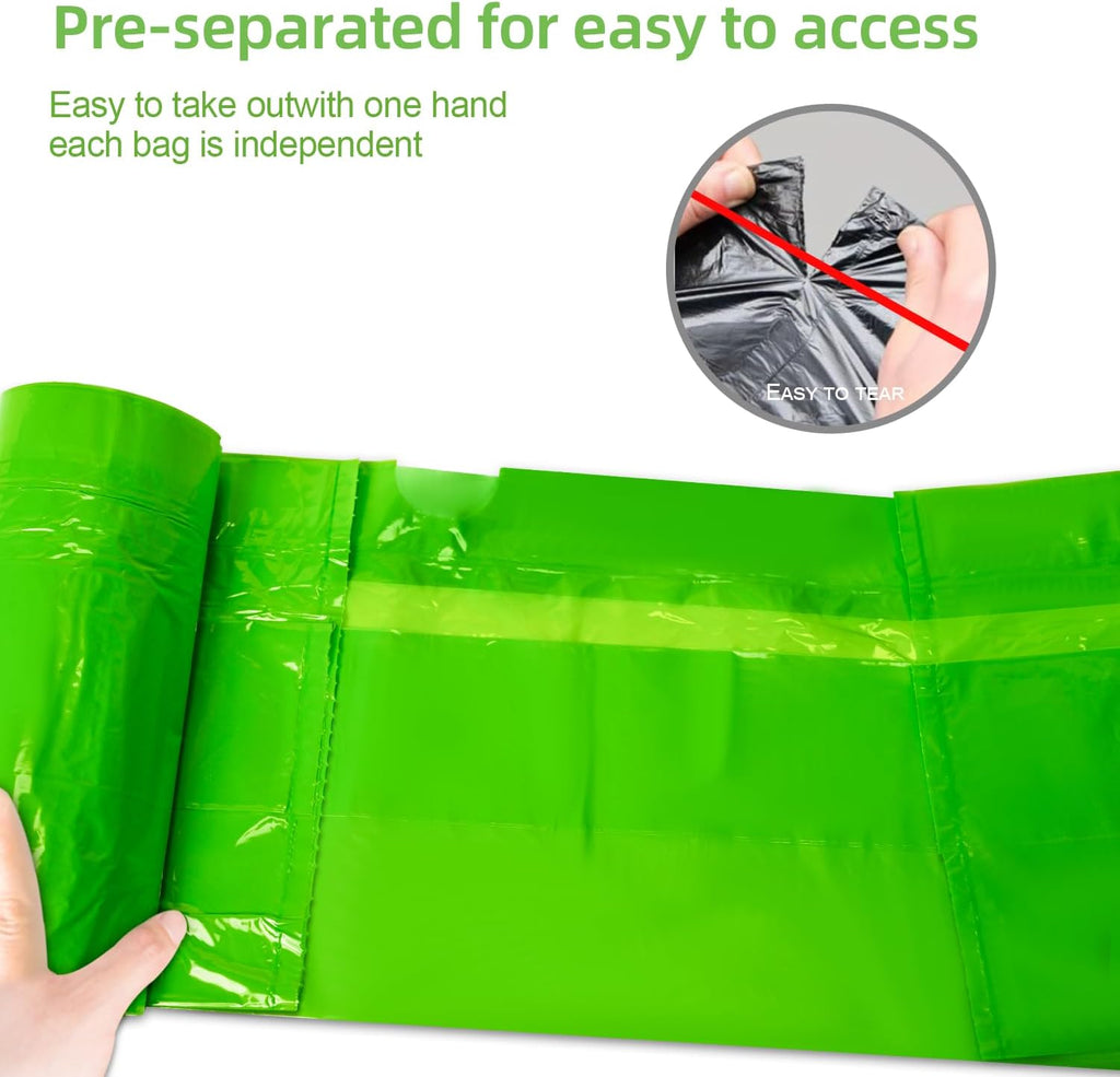 XUEPETT Commode Liners with Absorbent Pads, Disposable Leakproof Bags for Commode

