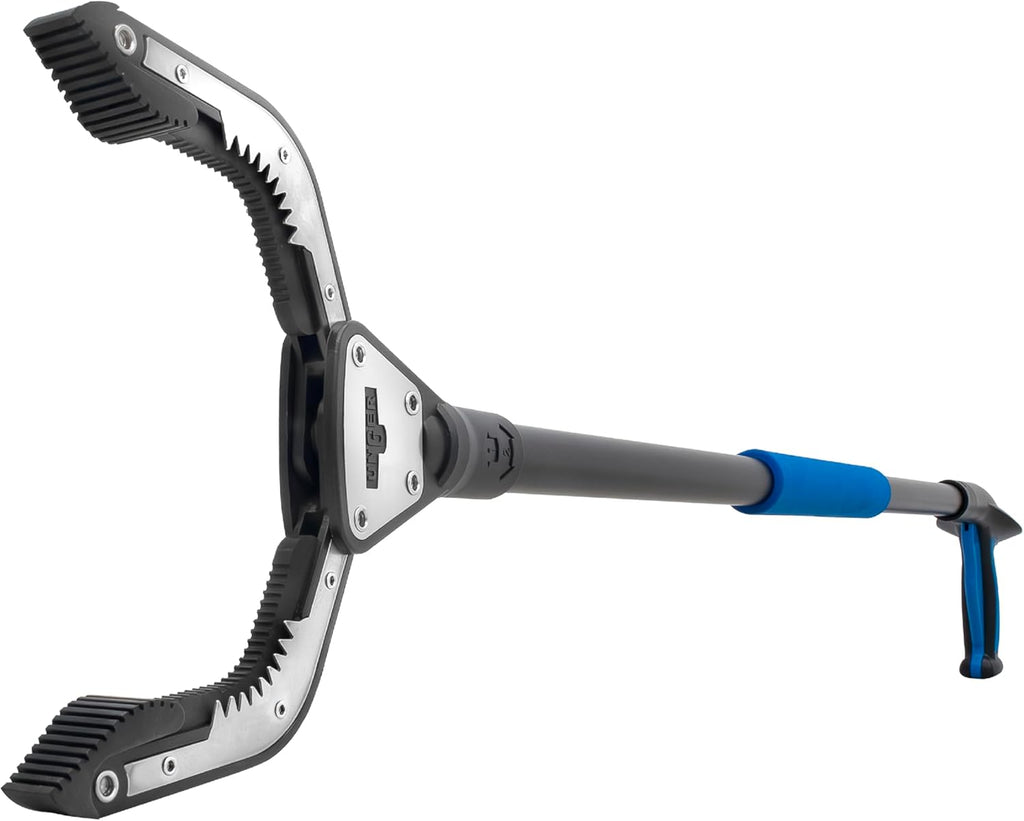 Unger Professional Rugged Reacher Grabber Tool with Rotating Head, Trash Picker

