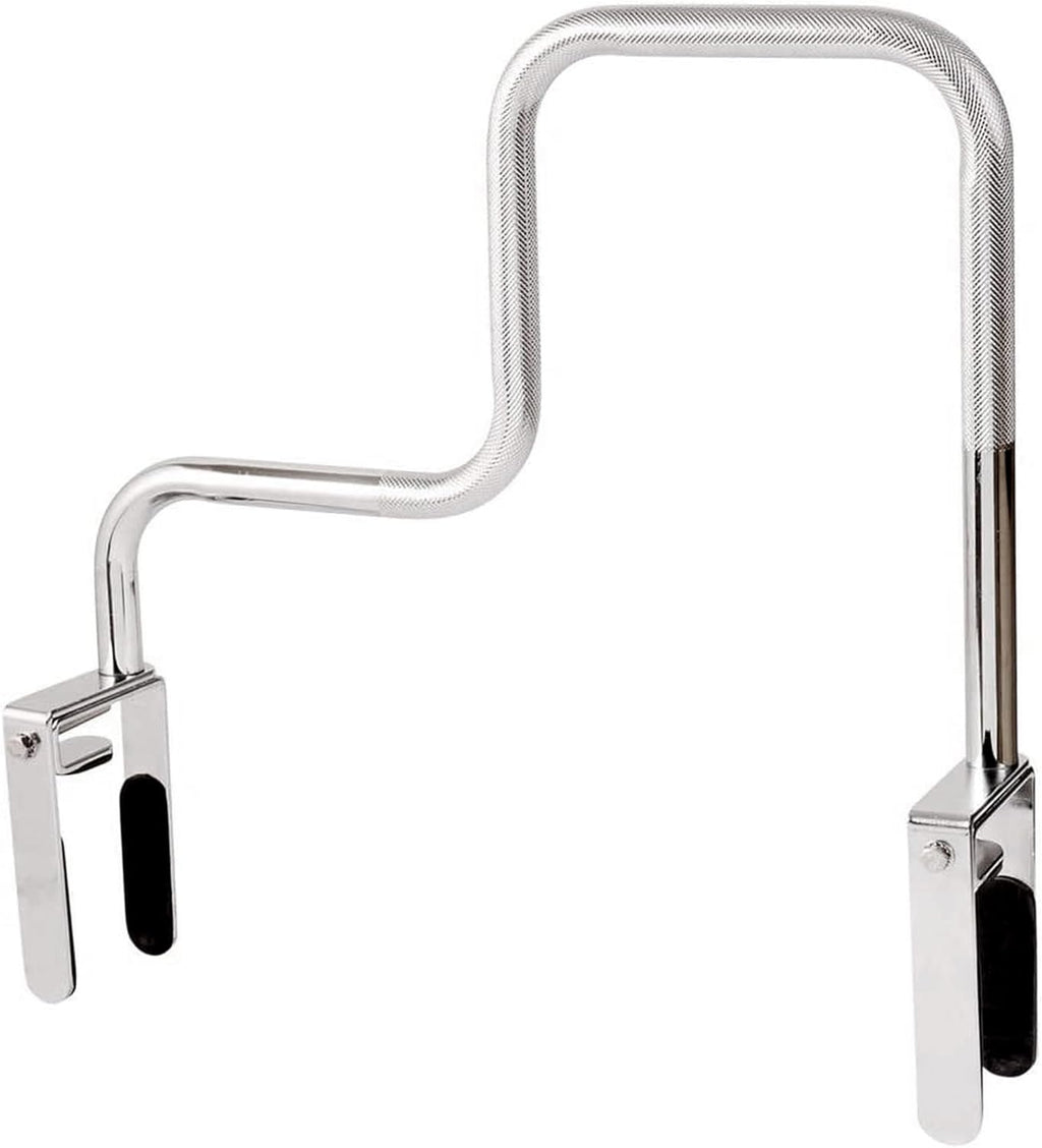 DMI Chrome Plated Adjustable Grab Bar for Bathtub and Shower, Rust-Resistant, 250 lb

