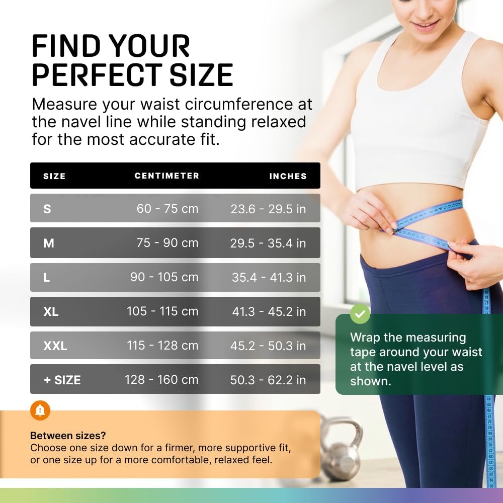 Modvel Lumbar Back Brace for Lower Back Pain Support Belt

