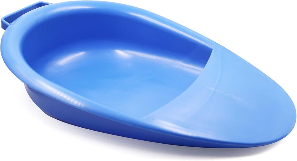 PEPE Mobility Portable Bed Pan with Handle, Commode Pan for Bedridden Adults

