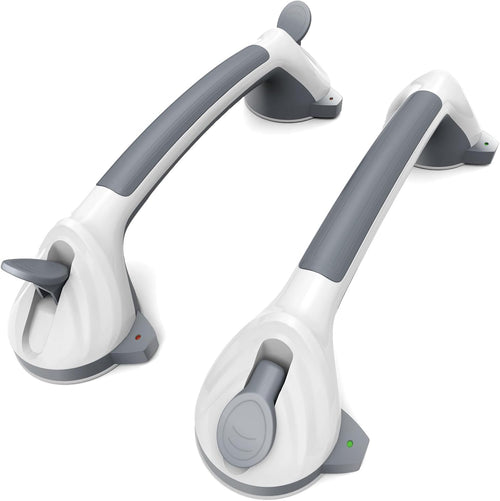 16.5 in Suction Grab Bar for Shower, No-Drill Safety Indicator Non-Slip Handle

