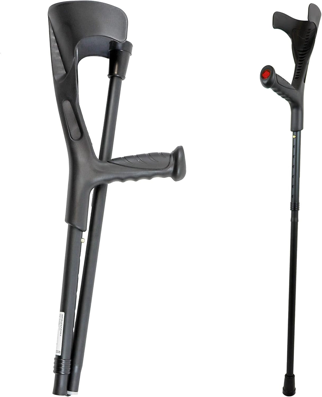 PEPE Mobility Folding Forearm Crutches for Adults, Adjustable Height, Aluminum

