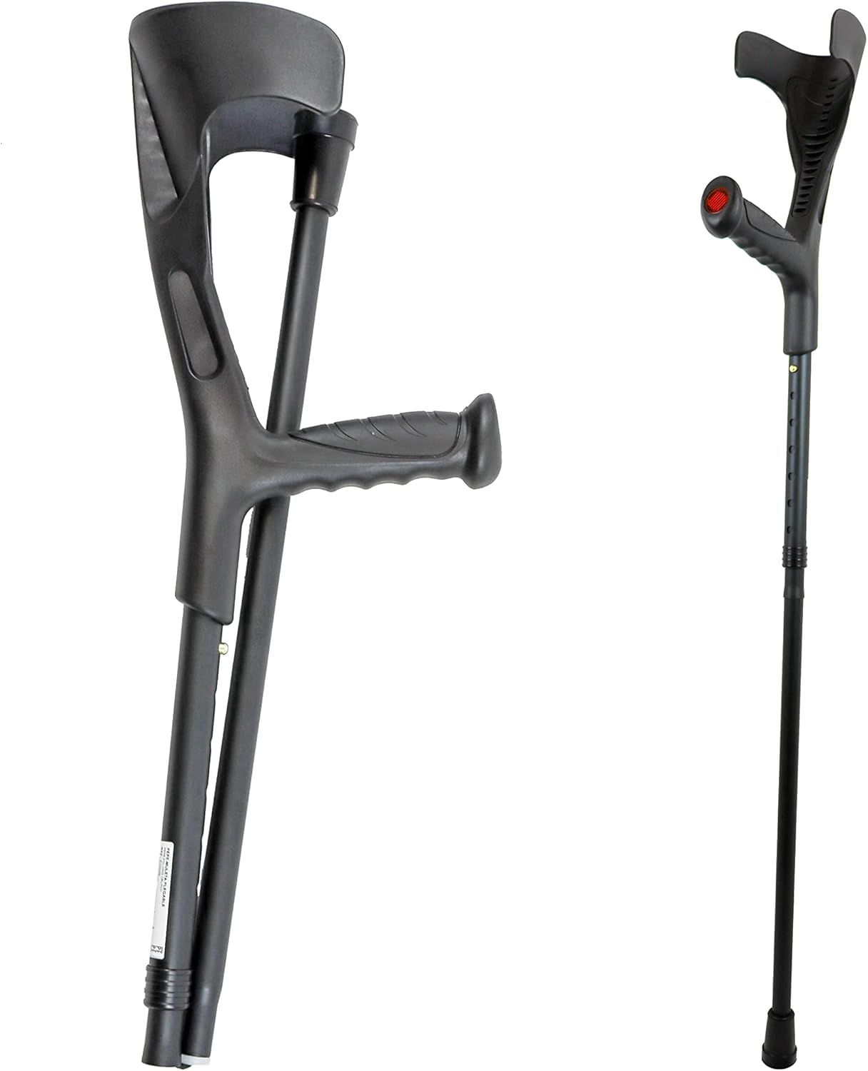 PEPE Mobility Folding Forearm Crutches for Adults, Adjustable Height, Aluminum

