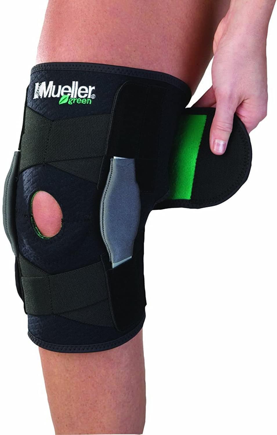 Mueller Sports Medicine Self-Adjusting Hinged Knee Brace for Arthritis and Sprains

