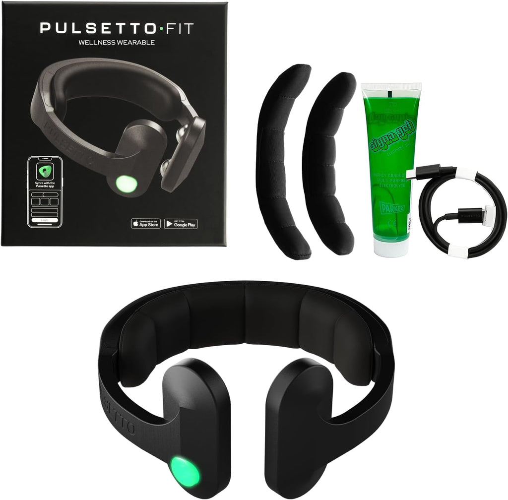 Pulsetto FIT (V2) Wellness Wearable for Relaxation, Sleep & Daily Wellness Support

