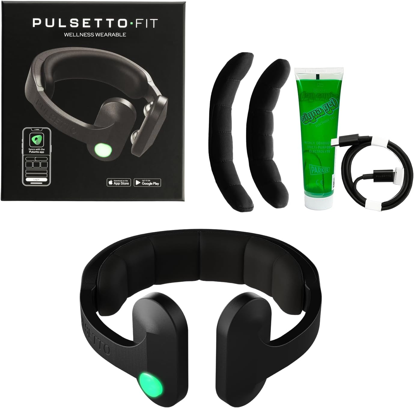 Pulsetto FIT (V2) Wellness Wearable for Relaxation, Sleep & Daily Wellness Support

