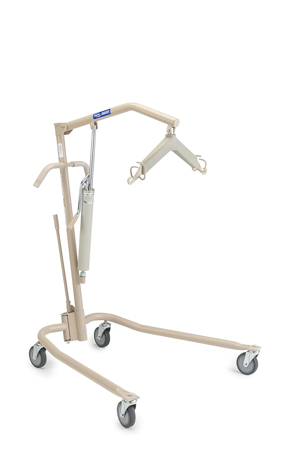 Invacare Hydraulic Patient Transfer Chair, Lightweight 450 lb Capacity Swivel Bar

