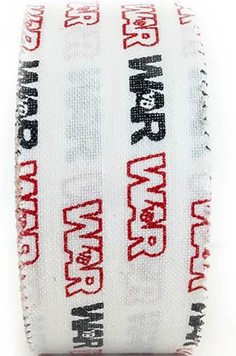 WAR Tape EZ Rip Athletic Medical Sports Tape, No Sticky Residue, 30 ft Roll

