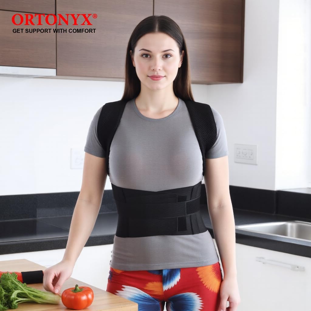 ORTONYX Comfort Back Brace Posture Corrector with Thoracic Support

