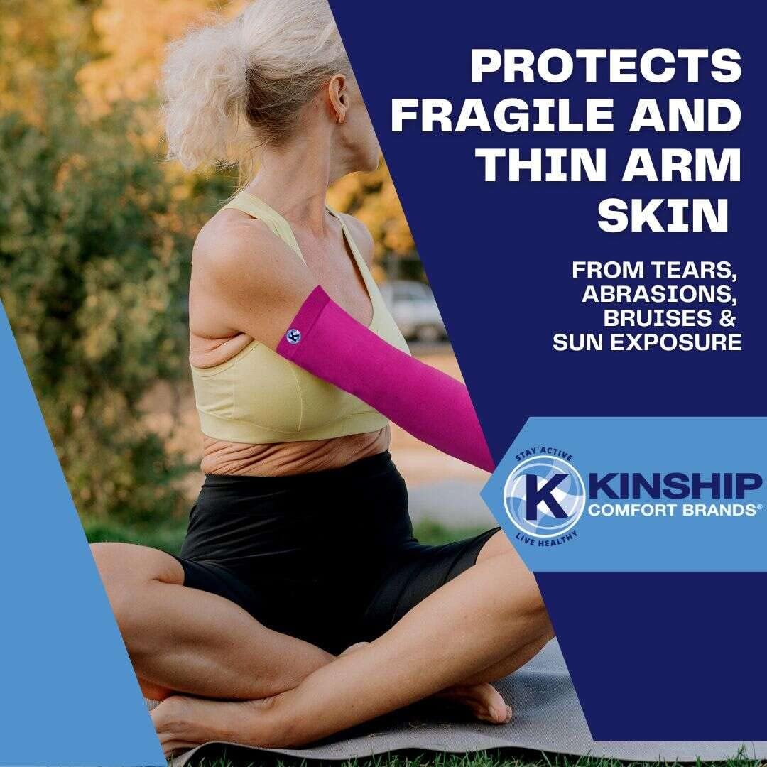 Arm Compression Sleeves for Men and Women, Athletic Sports Muscle Elbow Support


