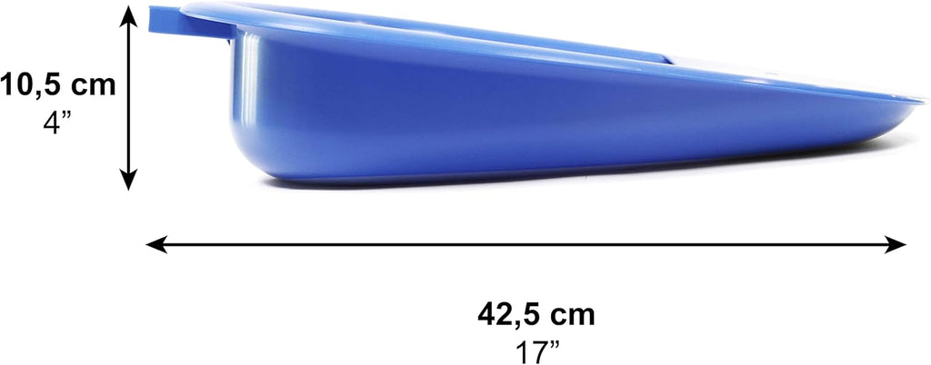 PEPE Mobility Portable Bed Pan with Handle, Commode Pan for Bedridden Adults

