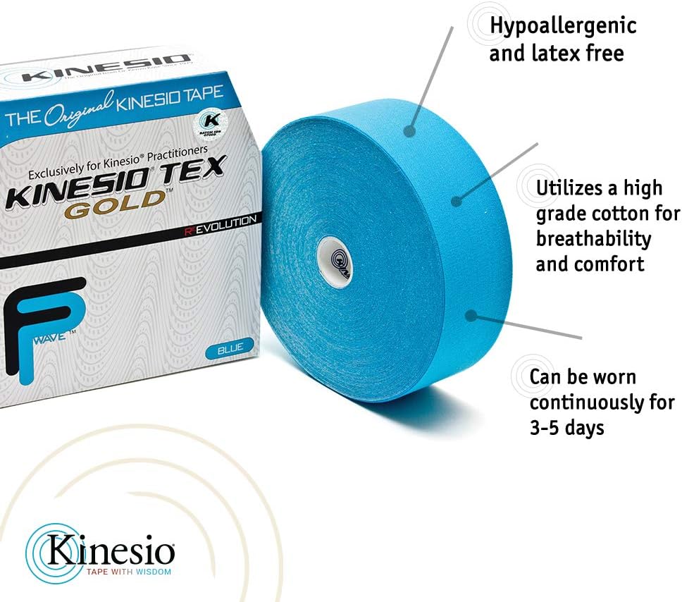 Kinesio Tex Gold Elastic Therapeutic Kinesiology Tape

