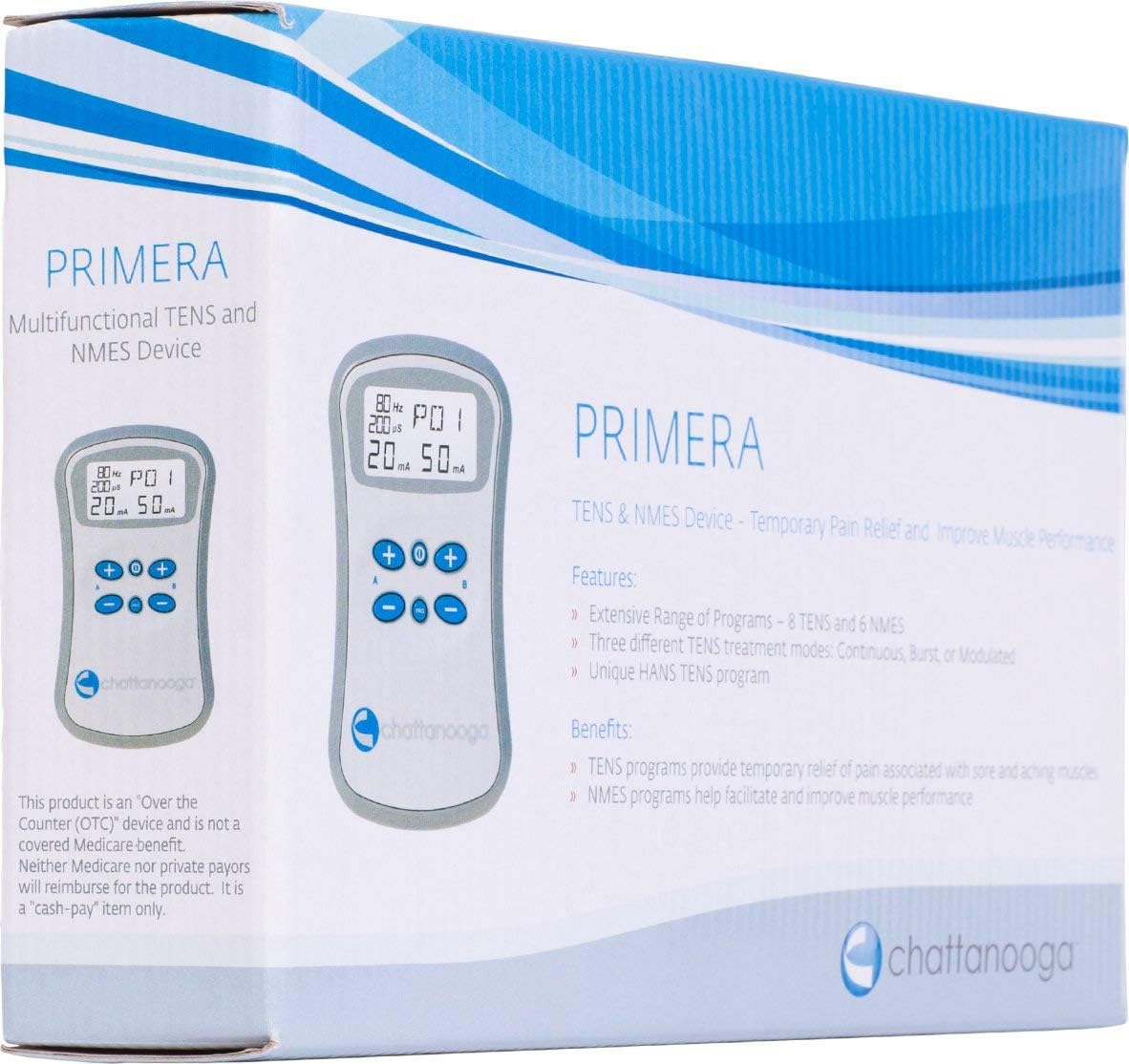 Chattanooga Primera TENS NMES Muscle Stimulator with HAN Waveform

