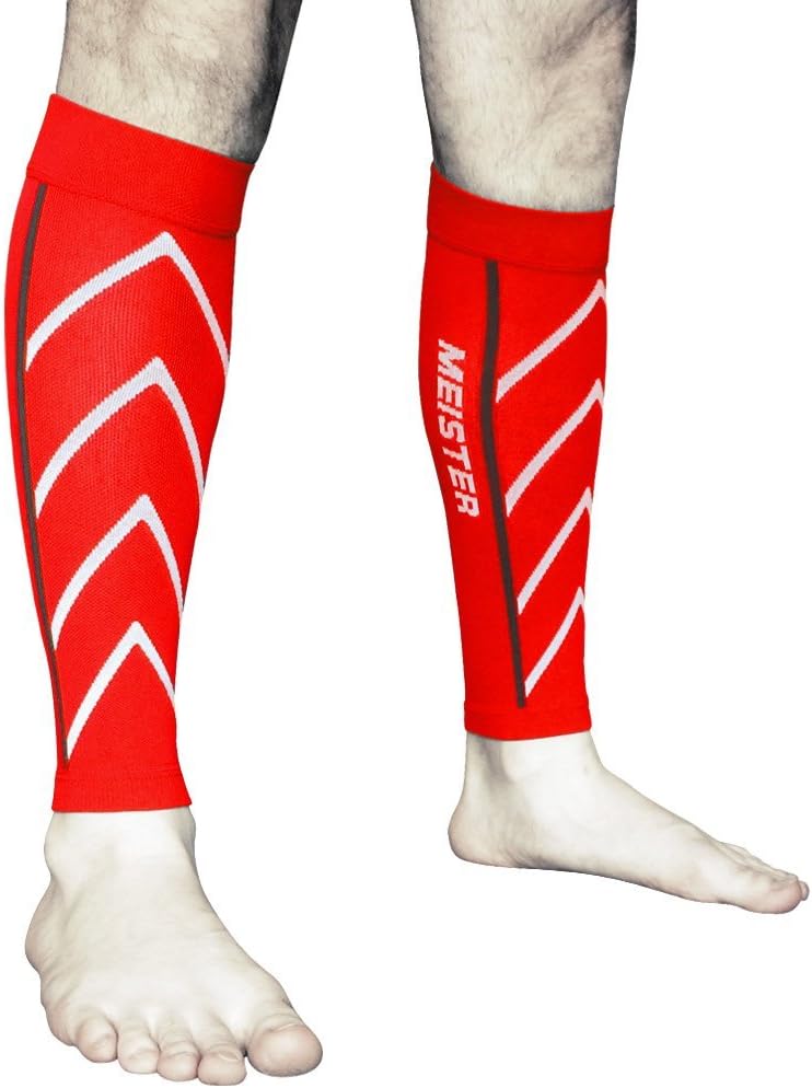 Meister Graduated Compression Shin Splint Running Leg Sleeves 20–25mmHg (Pair)

