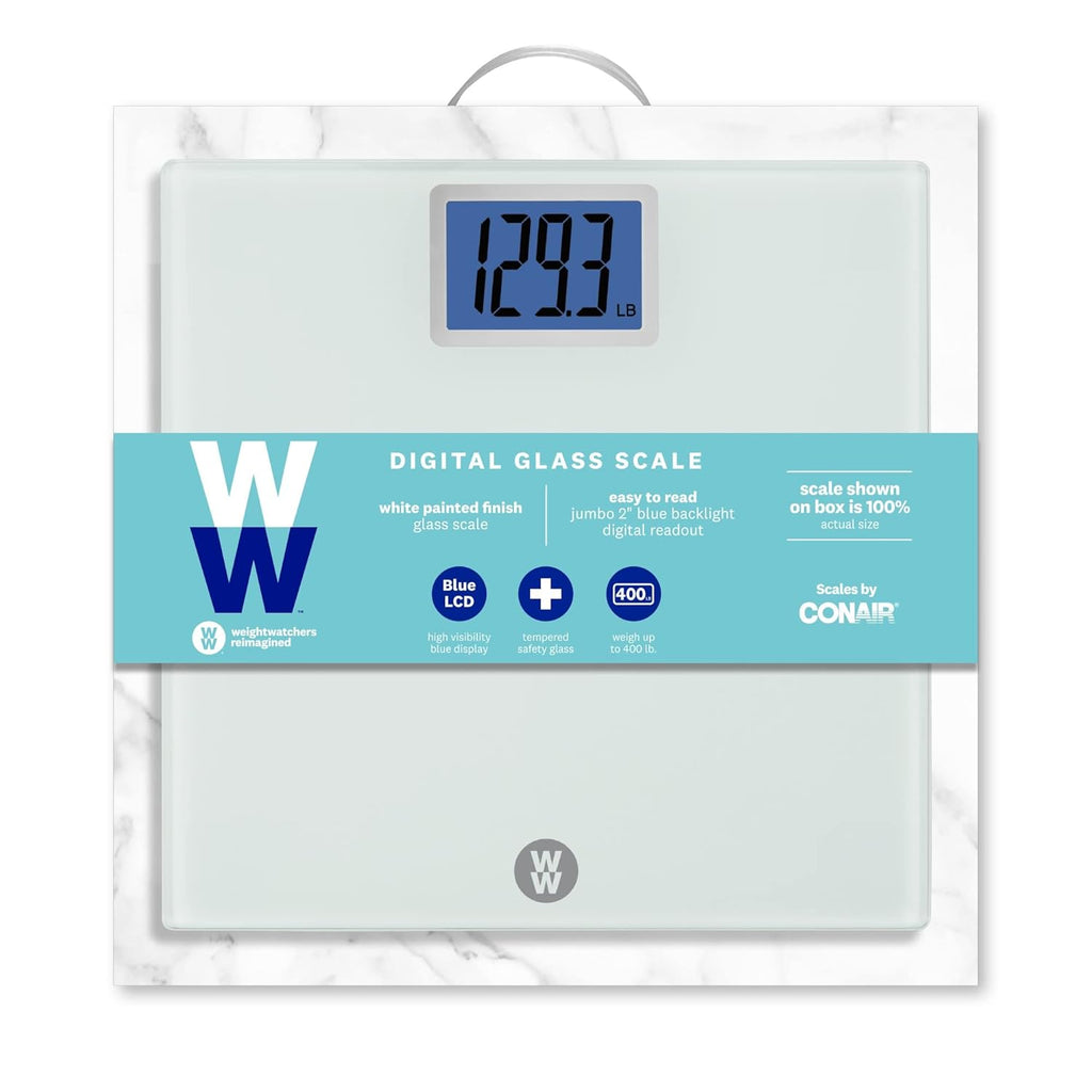Weight Watchers by Conair Digital Bathroom Scale for Body Weight

