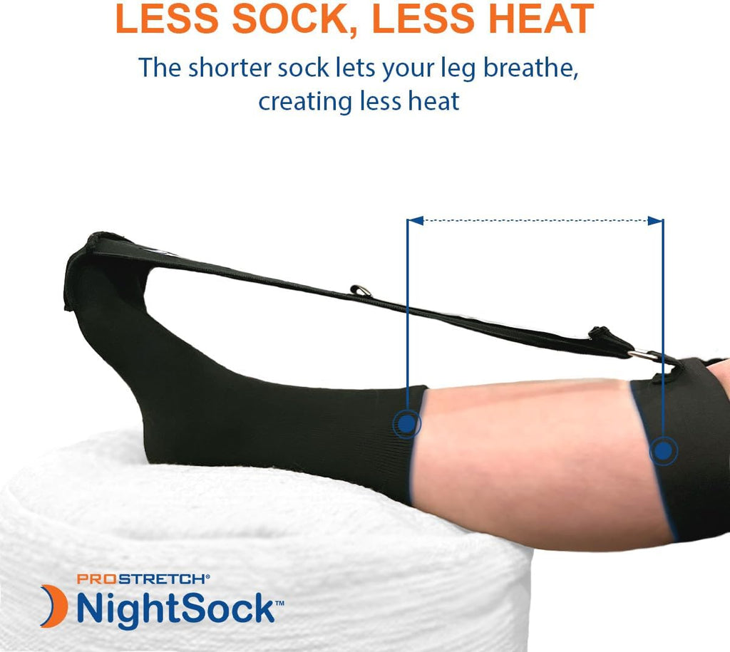 ProStretch NightSock for Plantar Fasciitis and Achilles Tendonitis, Toe Support

