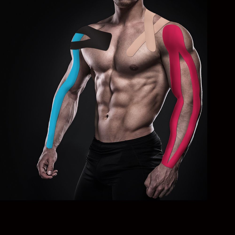 SOON GO Kinesiology Elastic Support for Muscles and Joints, Waterproof Breathable

