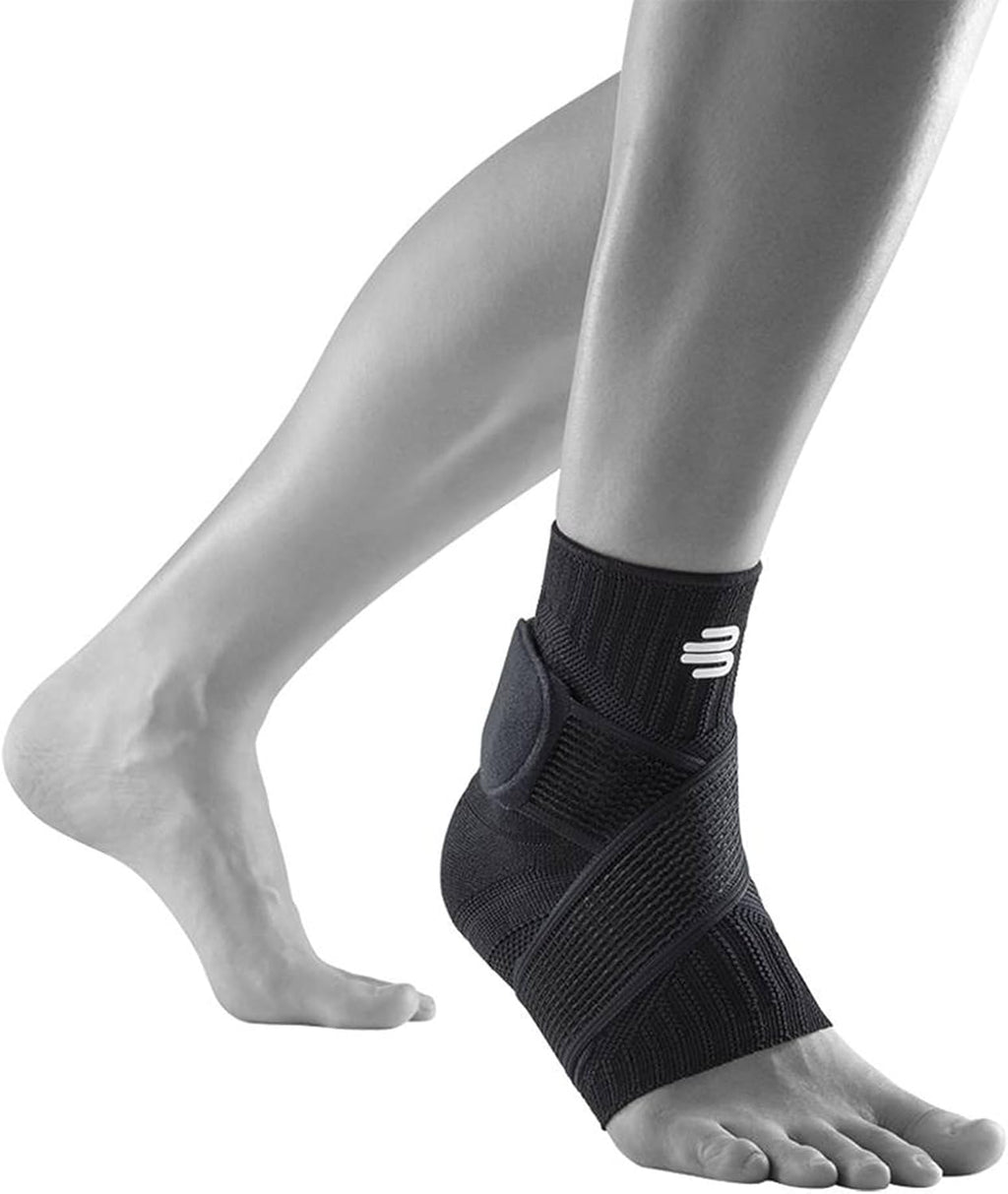 Bauerfeind Sports Ankle Support Brace with Figure-8 Taping Strap for Stabilization

