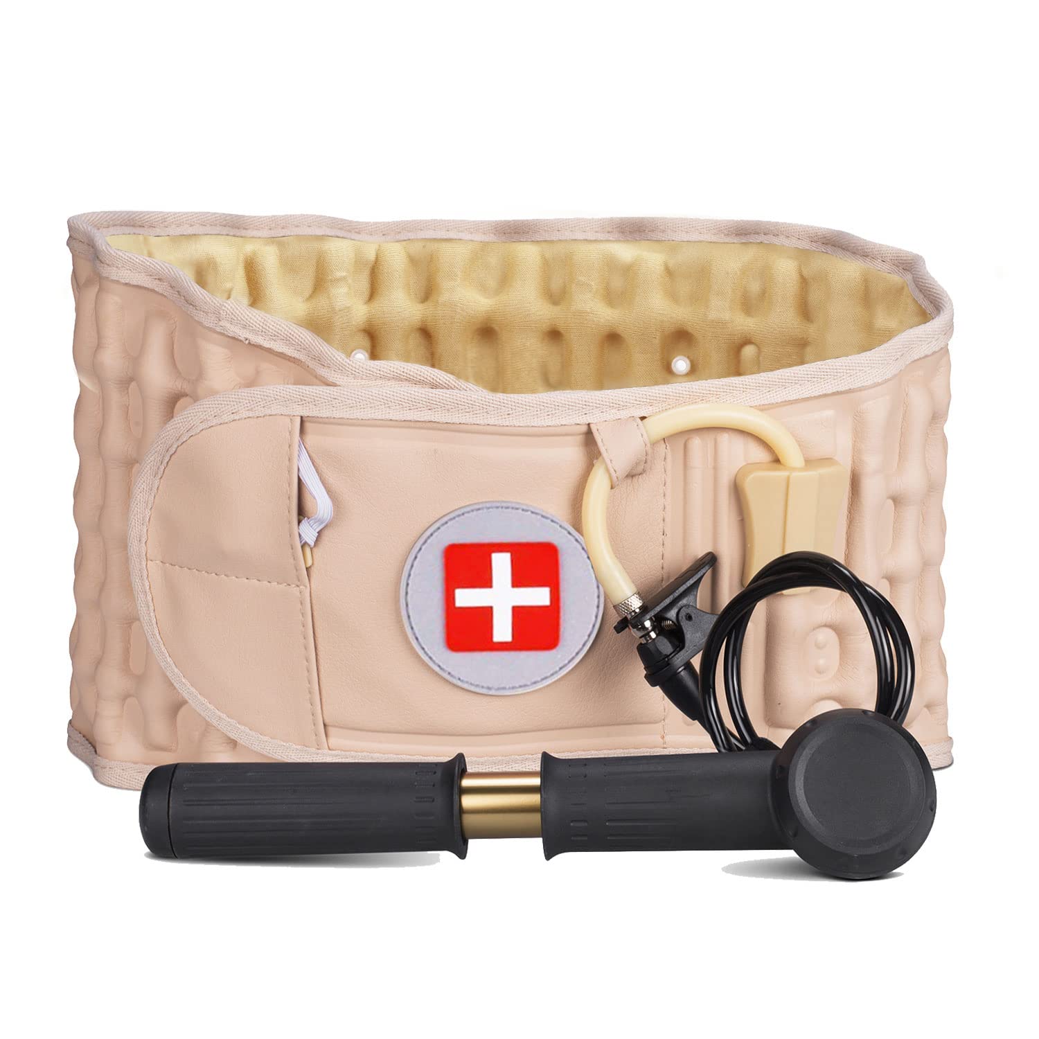 Decompression Back Belt Lumbar Support Air Traction Brace for Lower Back Pain


