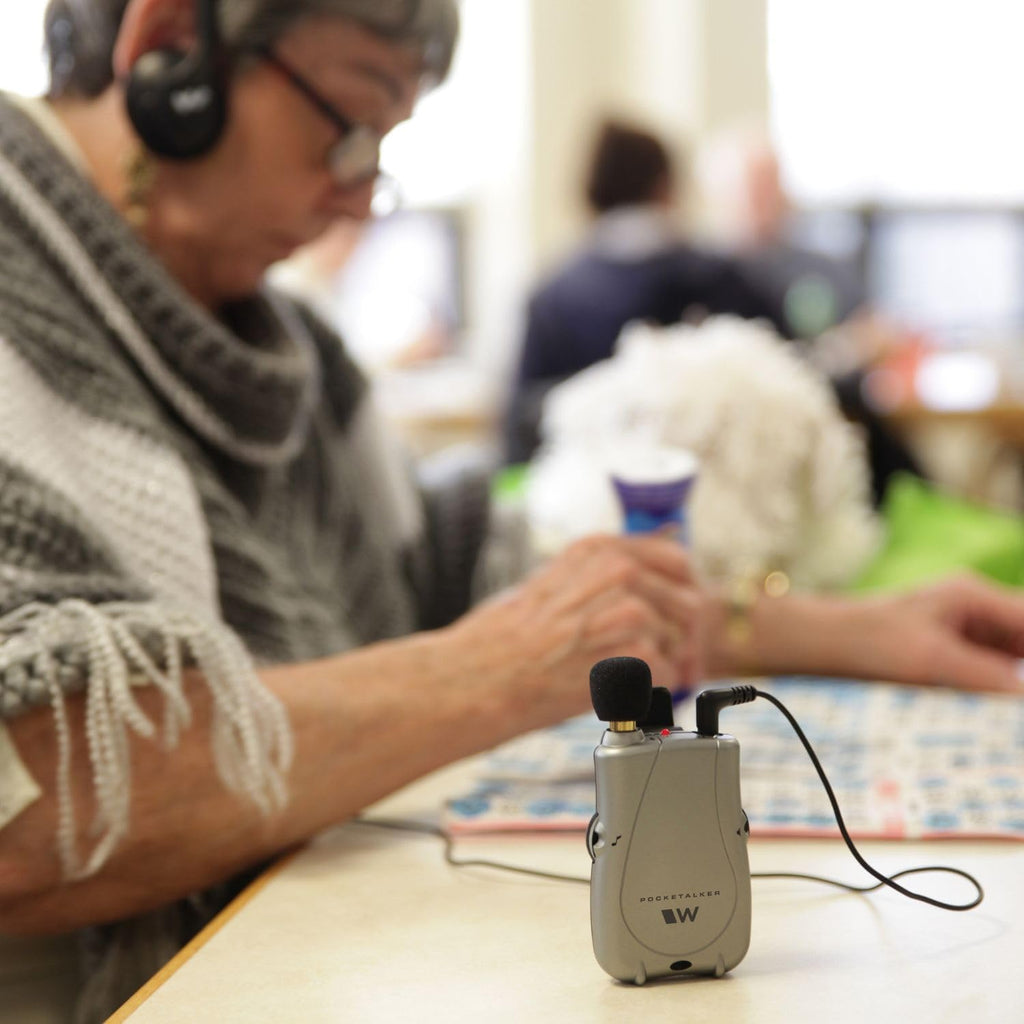 Williams Sound Pocketalker Ultra Hearing Amplifier Assistive Listening Device with Earbuds

