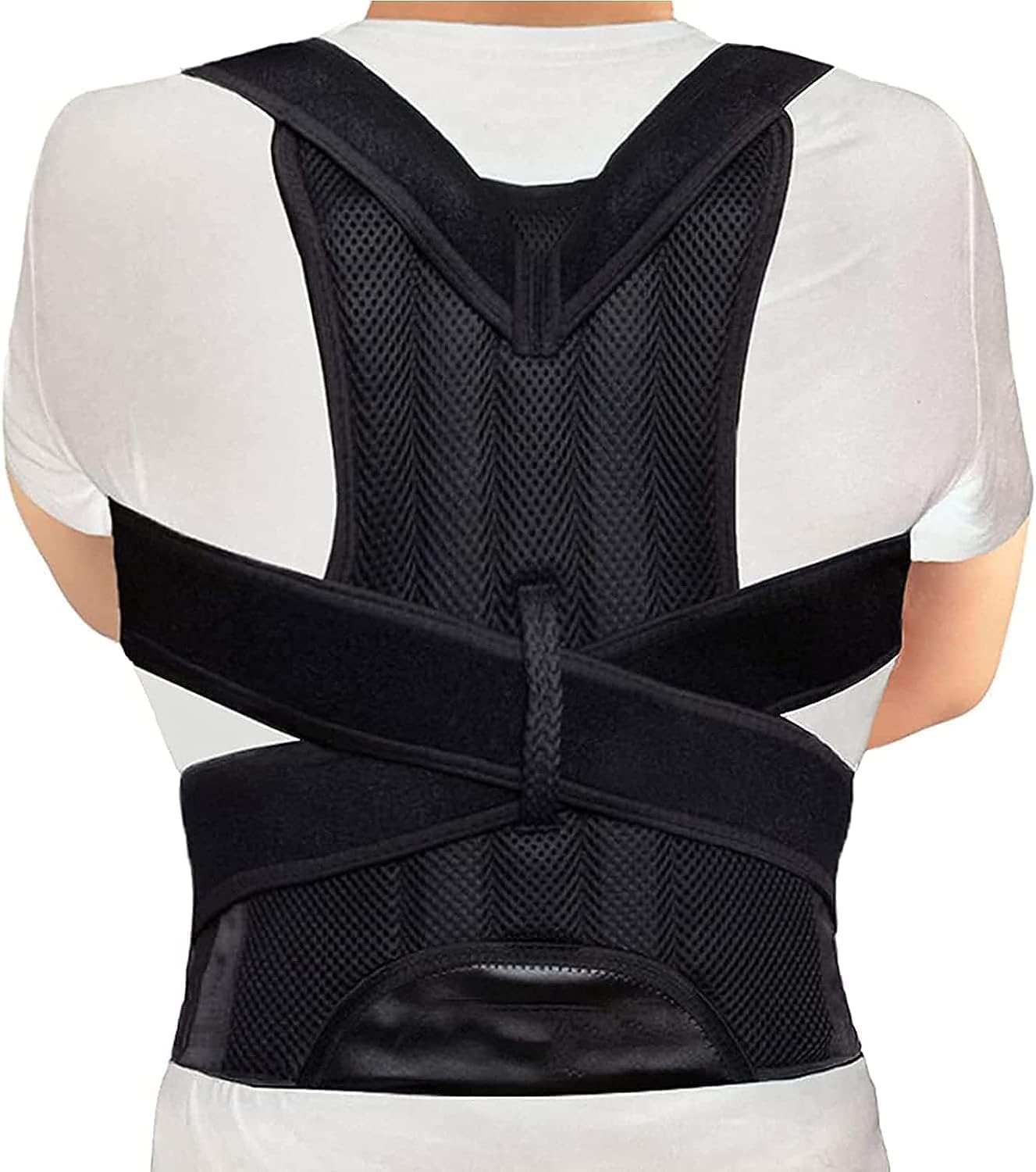 Posture Corrector Adjustable Back Straightener Support Belt for Men and Women


