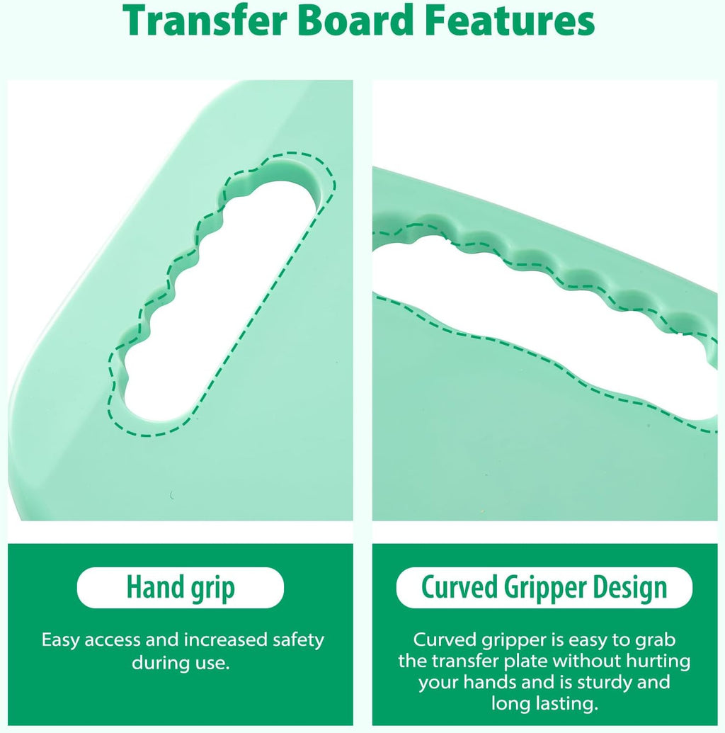 Transfer Board with Slide Sheet for Wheelchair Transfers, Slide Assist, FSA Eligible

