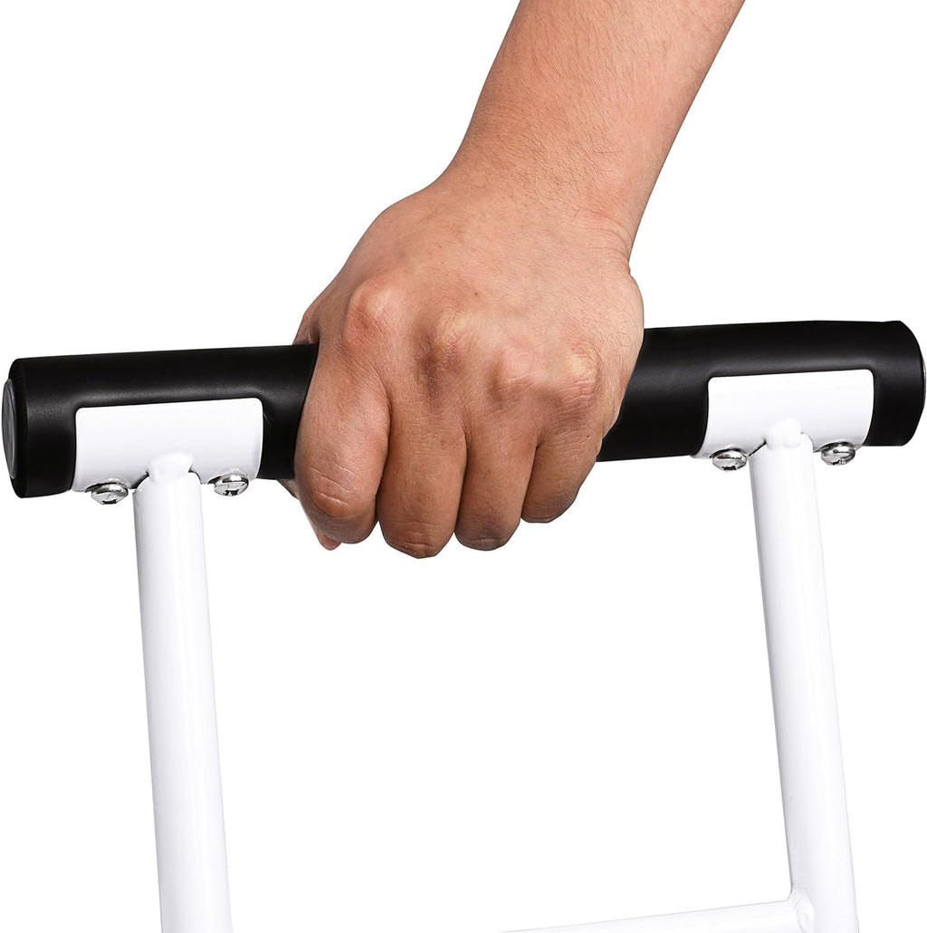 Vaunn Medical Height Adjustable Toilet Rail Grab Bar Safety Frame for Commode

