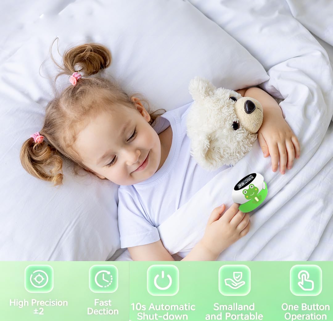 Pepultech Fingertip Pulse Oximeter, Rechargeable Blood Oxygen & Pulse Monitor OLED

