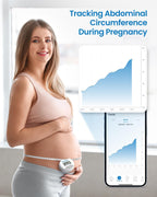 RENPHO Smart Body Measuring Tape with Bluetooth App, Retractable LCD

