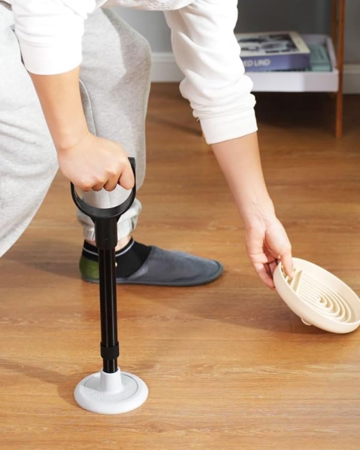 Adjustable Standing Lift Assist for Seniors Mobility Support, 600 lb Capacity

