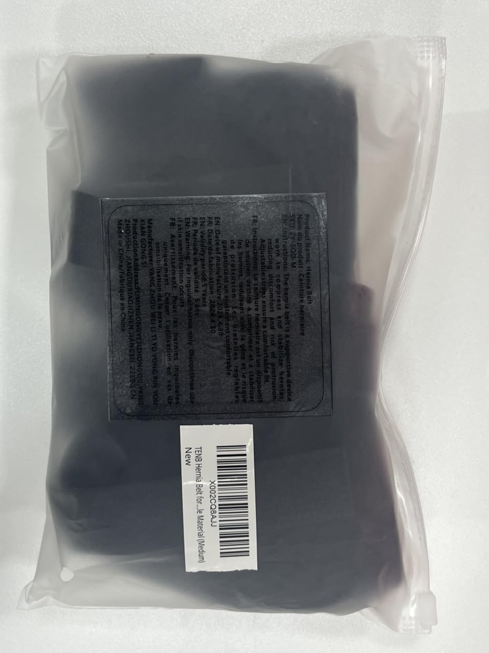 TENB Hernia Belt for Men, Adjustable Inguinal & Sports Hernia Support Truss

