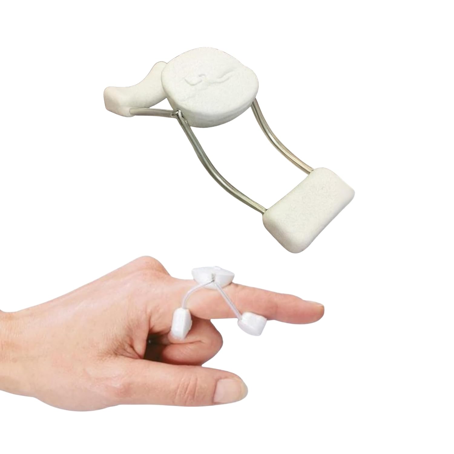 Rolyan Sof-Stretch Finger Extension Splint, Adjustable Latex-Free Finger Brace

