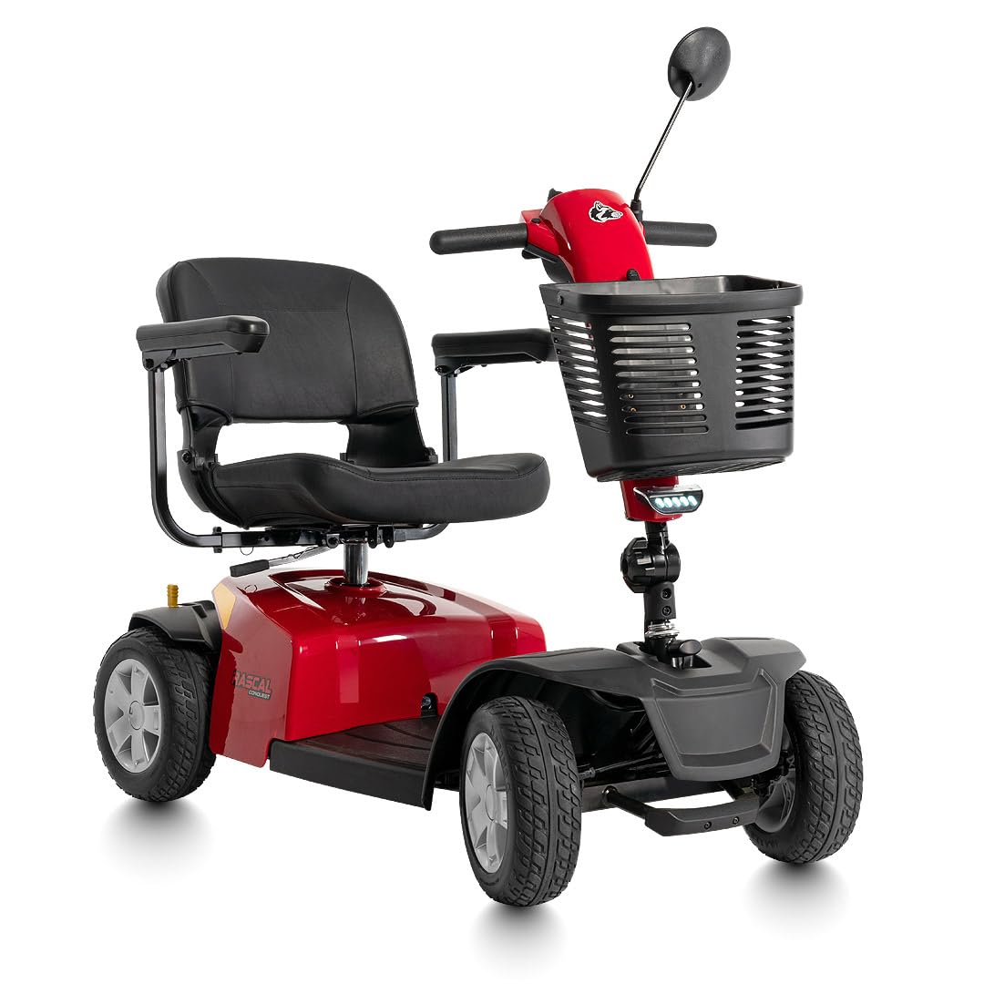Rascal Conquest Heavy-Duty Outdoor Mobility Scooter, Electric Travel, 350 lb

