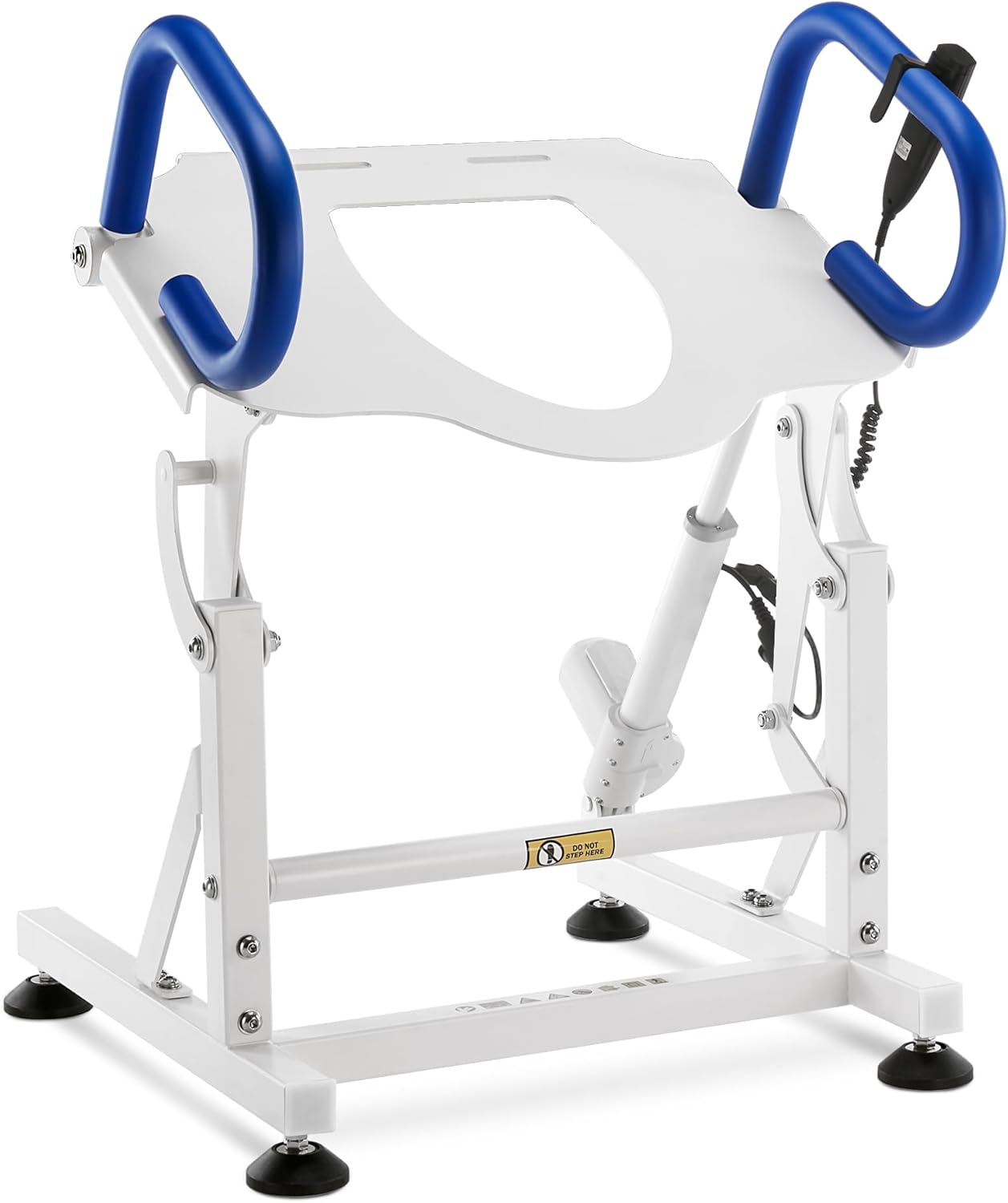 MCombo Electric Toilet Seat Lift with Padded Arms, Power Incline, Support 320 lbs


