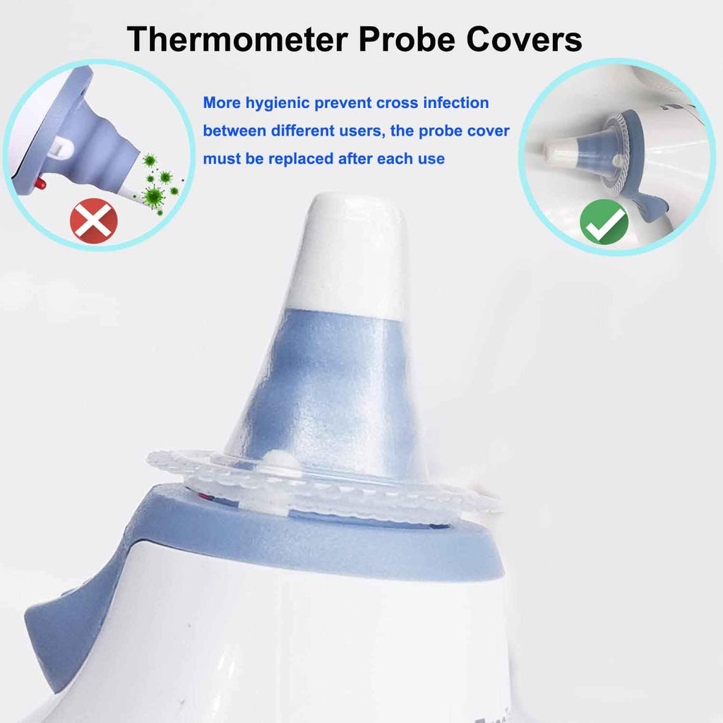 Braun Disposable Ear Thermometer Probe Covers, Lens Filters for Digital Thermometers

