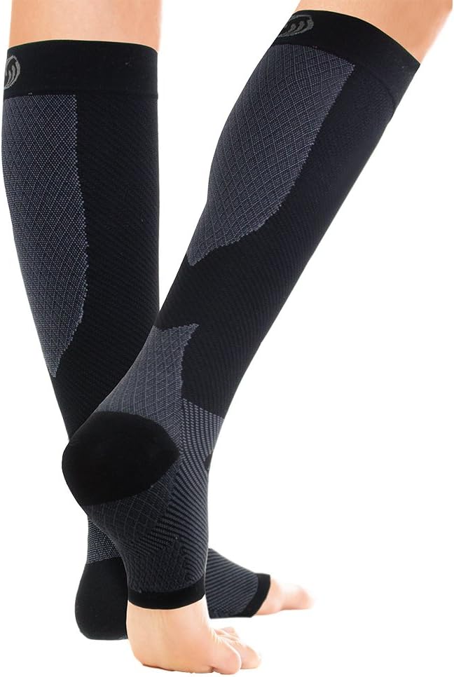 OrthoSleeve FS6+ Compression Foot & Leg Sleeve for Plantar Fasciitis

