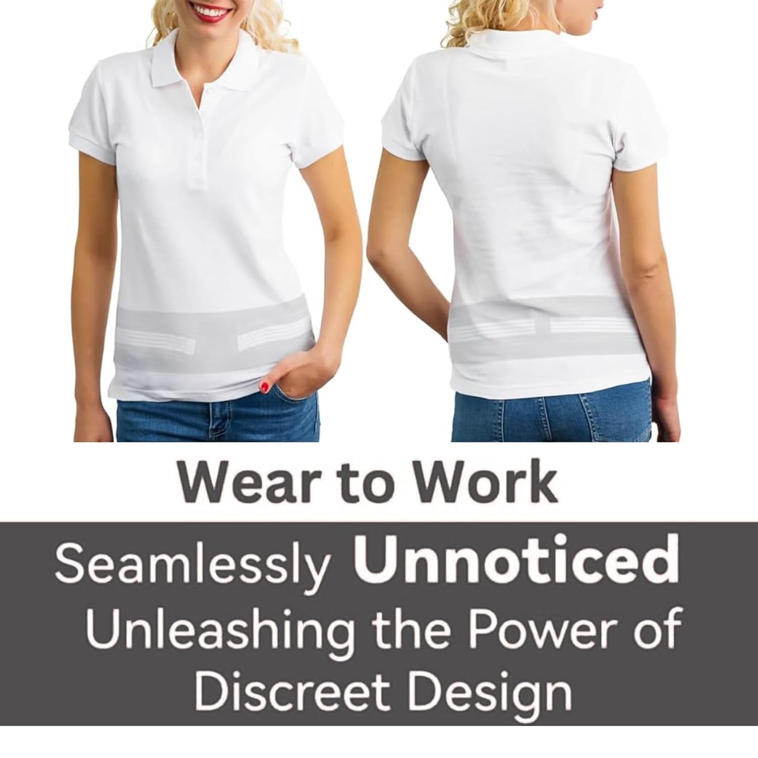 Auflex SI Joint Belt for Sciatica and Lower Back Support, Adjustable Anti-Slip Brace

