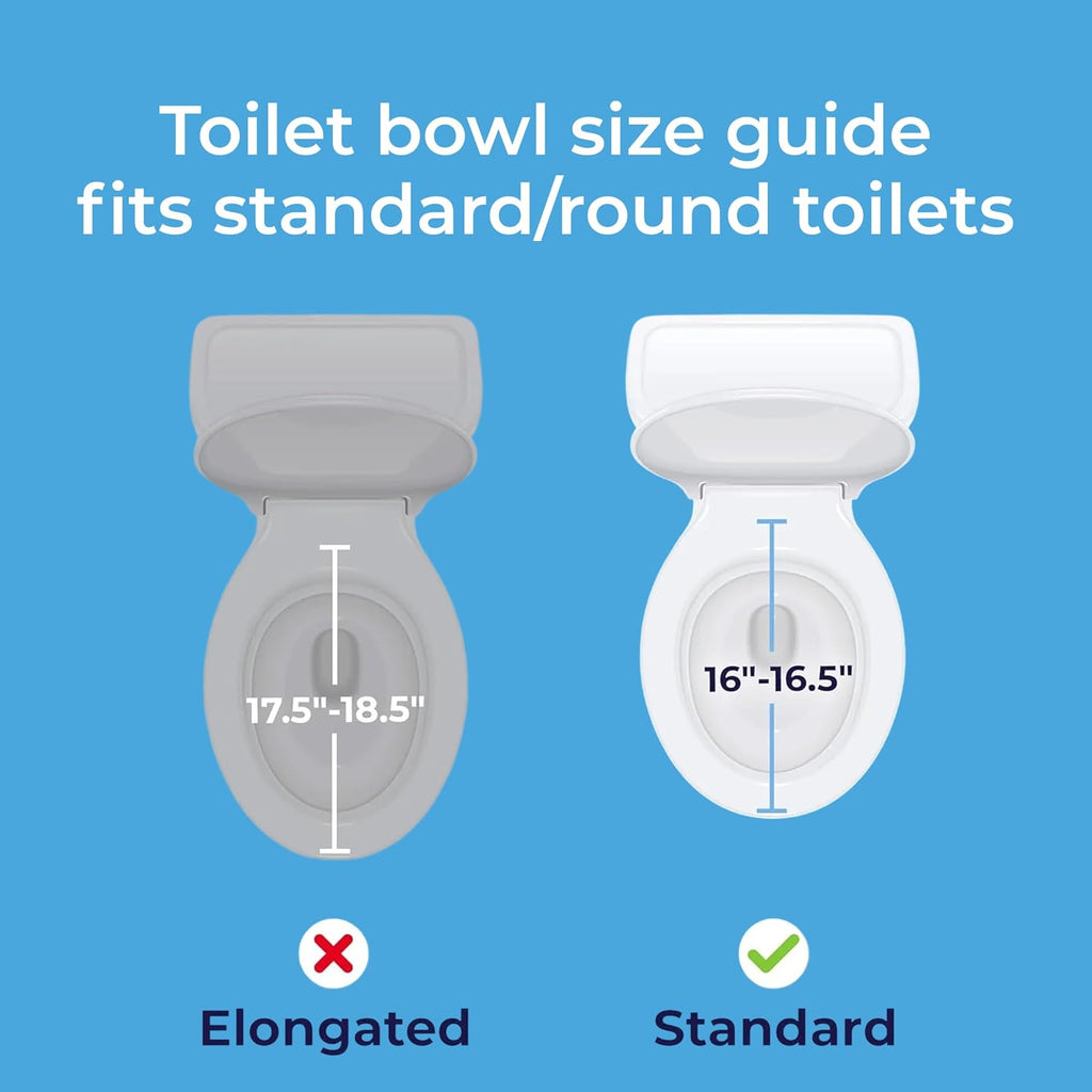 Drive Medical 2-in-1 Raised Toilet Seat with Removable Padded Arms, 5in Lift, Locking

