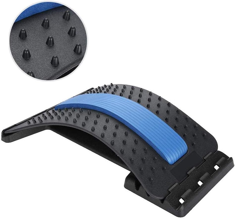 Back Stretcher Traction Device for Upper and Lower Back Pain Relief Posture Support

