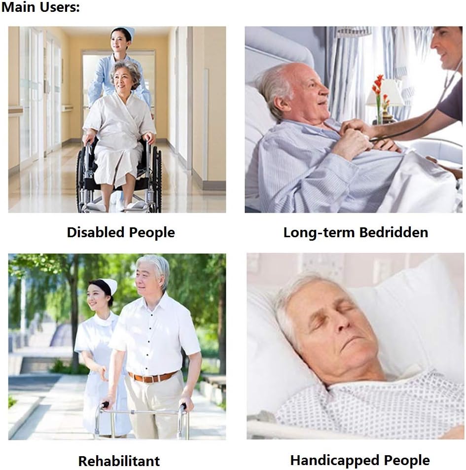 Padded Bed Transfer Sling for Patient Mobility Lift Assistance, 31.5 in

