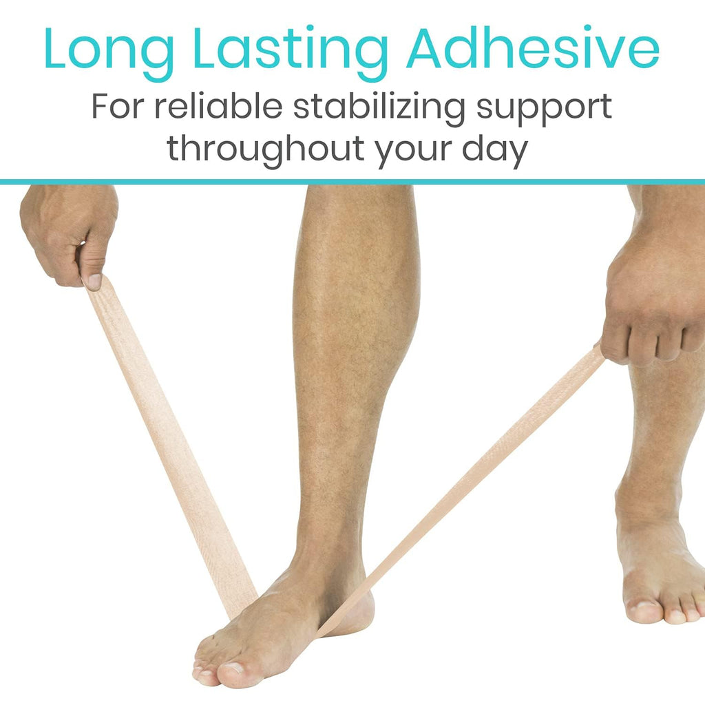 Vive Kinesiology Tape Roll, Water-Resistant Therapeutic Muscle Support

