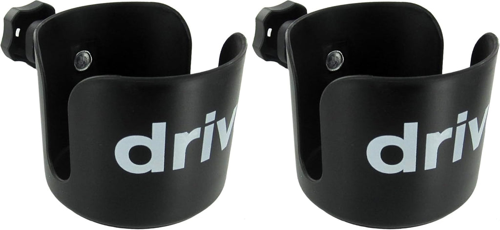 Drive Medical Universal Clamp-On Cup Holder for Walker, Rollator, Wheelchair

