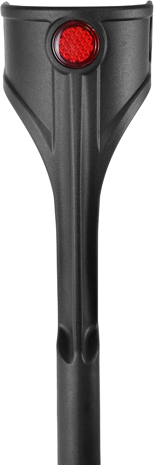 KMINA Forearm Crutches for Adults Open Cuff Adjustable Height Aluminum Orthopedic

