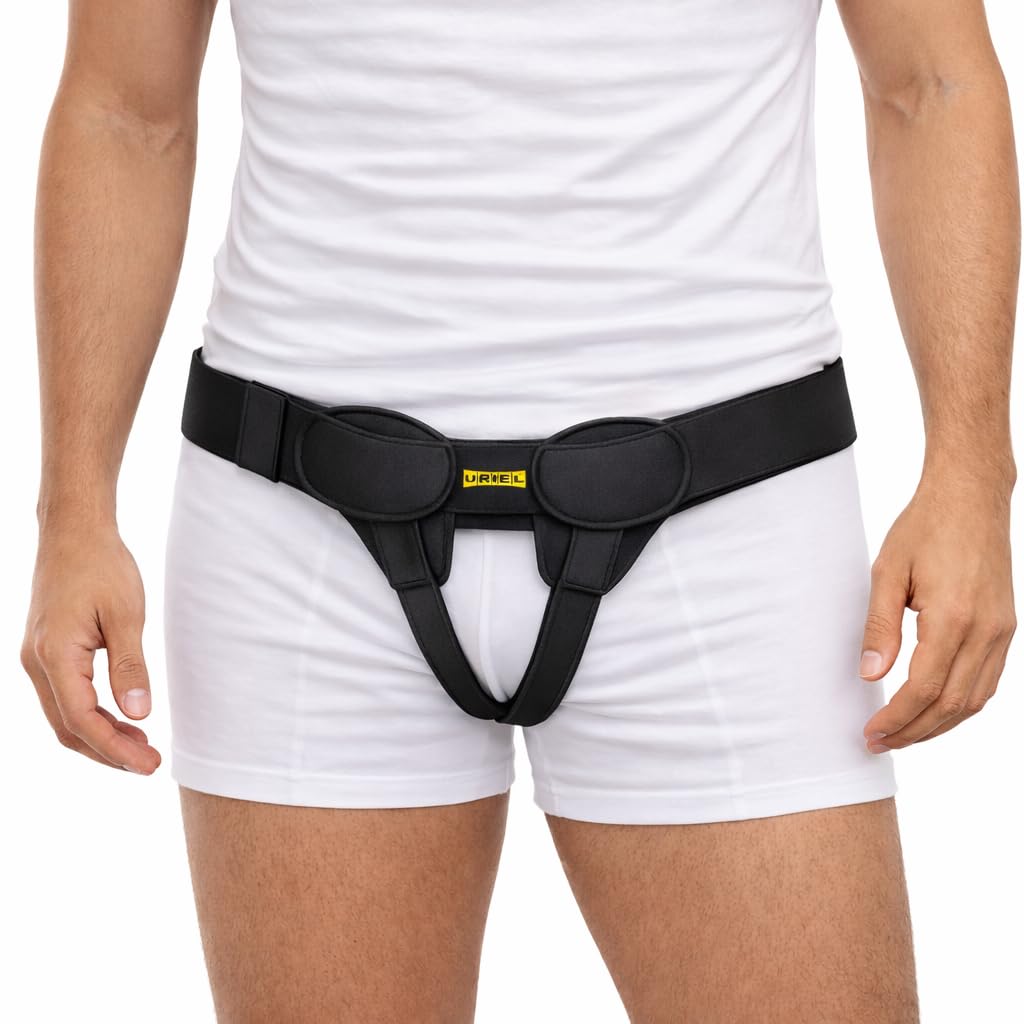 Uriel Inguinal Hernia Support Belt for Men, Hernia Truss with Targeted Pad

