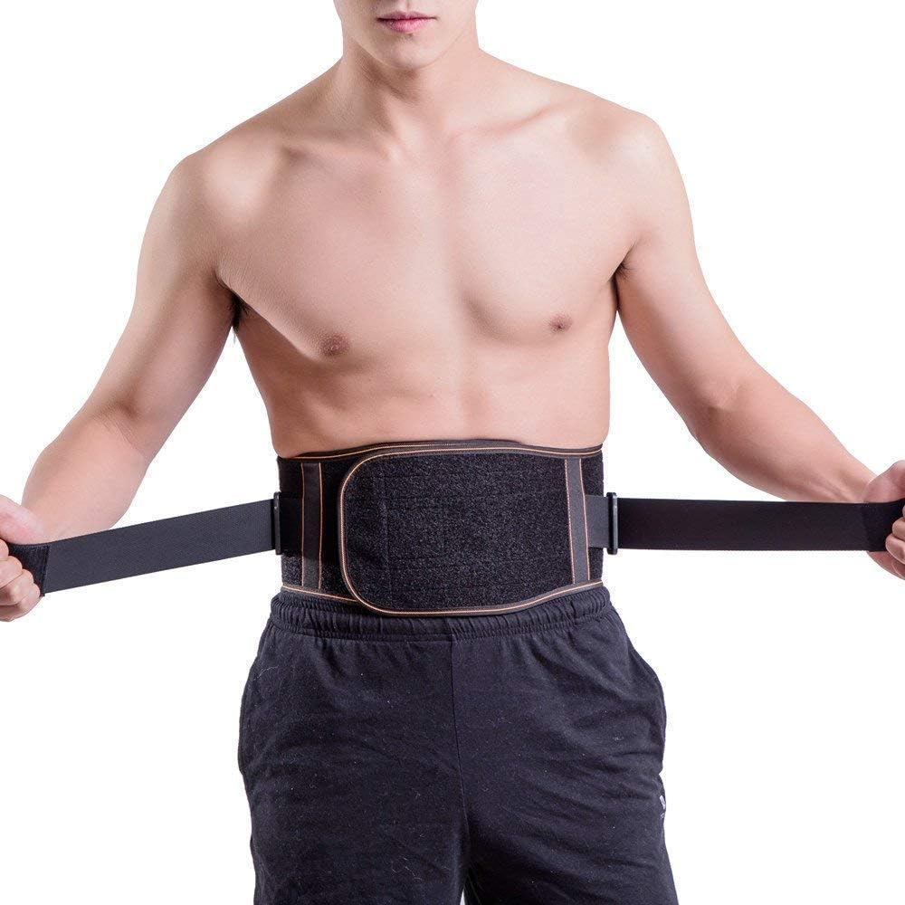 King of Kings Lumbar Back Brace Pain Relief Pulley System Adjustable Support Belt

